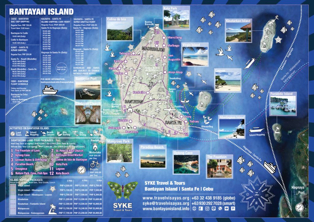 Map Bantayan Island